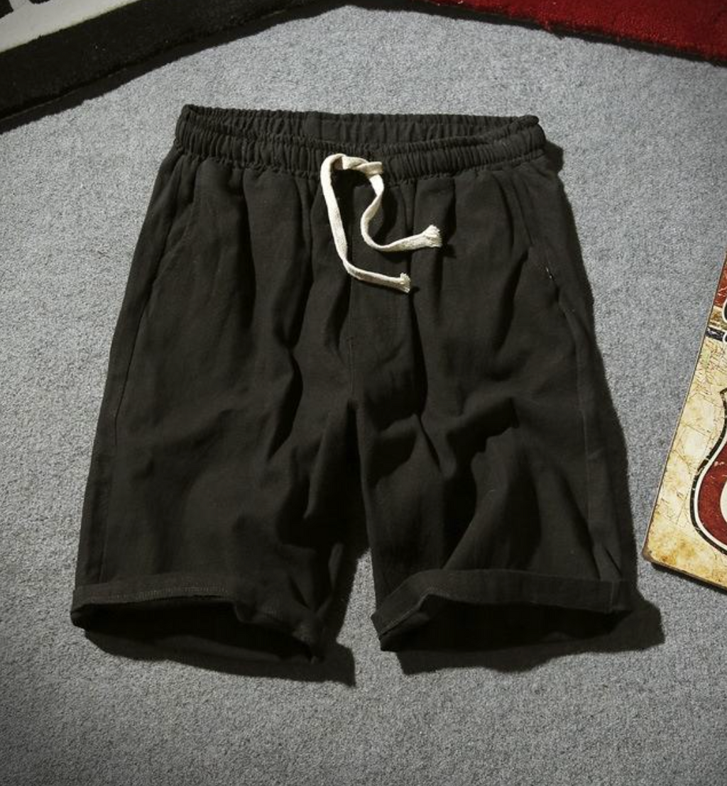 Men’s Linen Beach Shorts