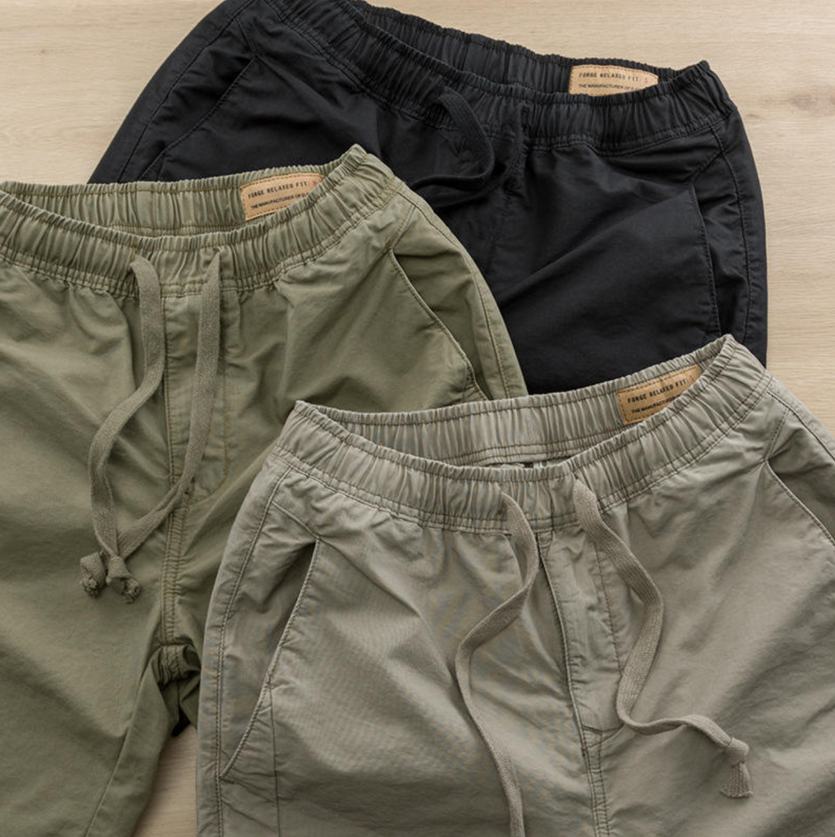 Men’s Casual Elastic Waist Trousers
