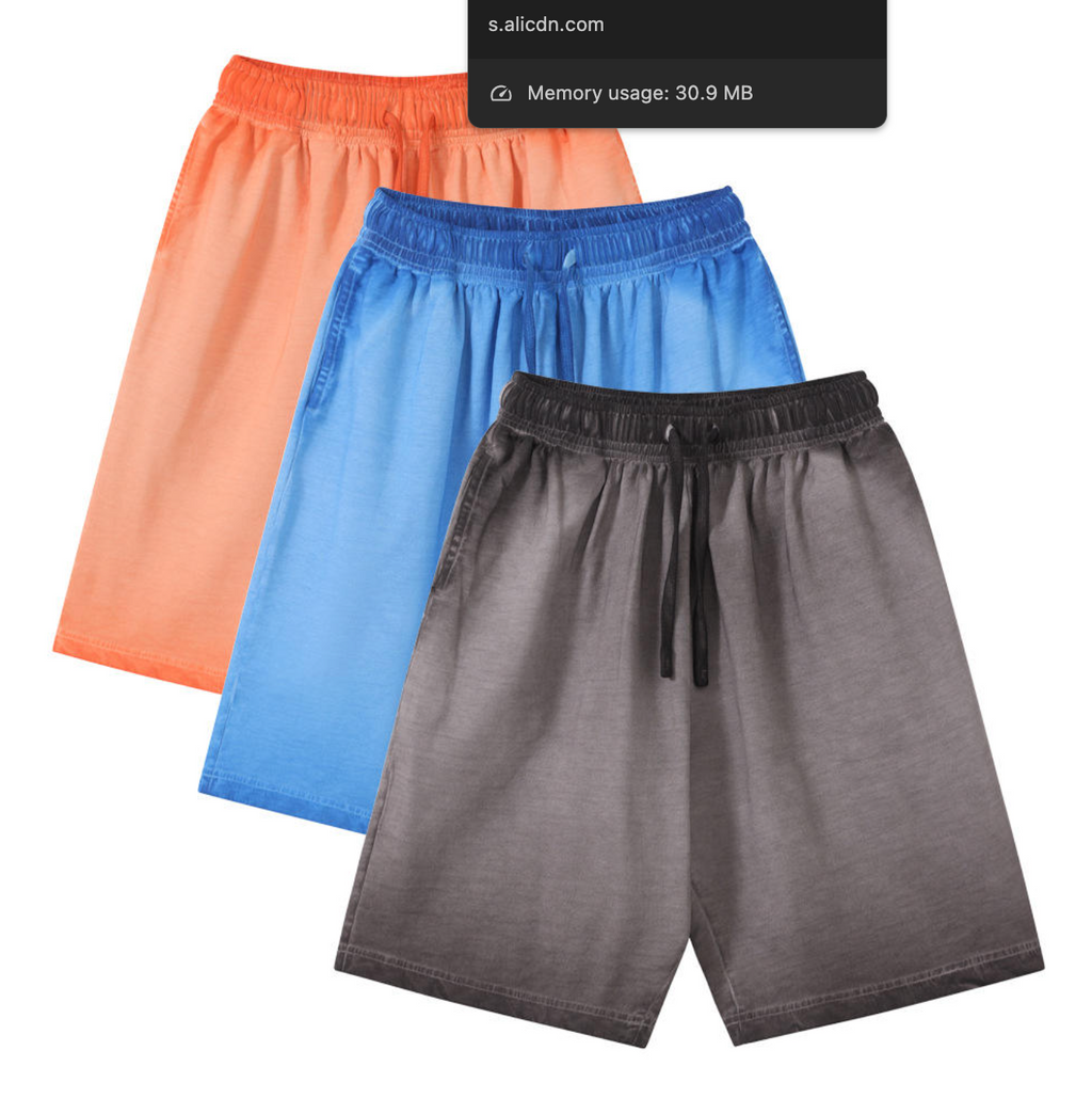 Vintage French Terry Baggy Shorts