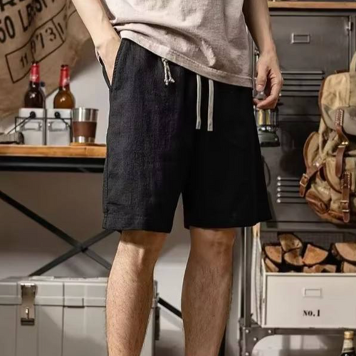 Men’s Japanese-Style Cotton Trousers