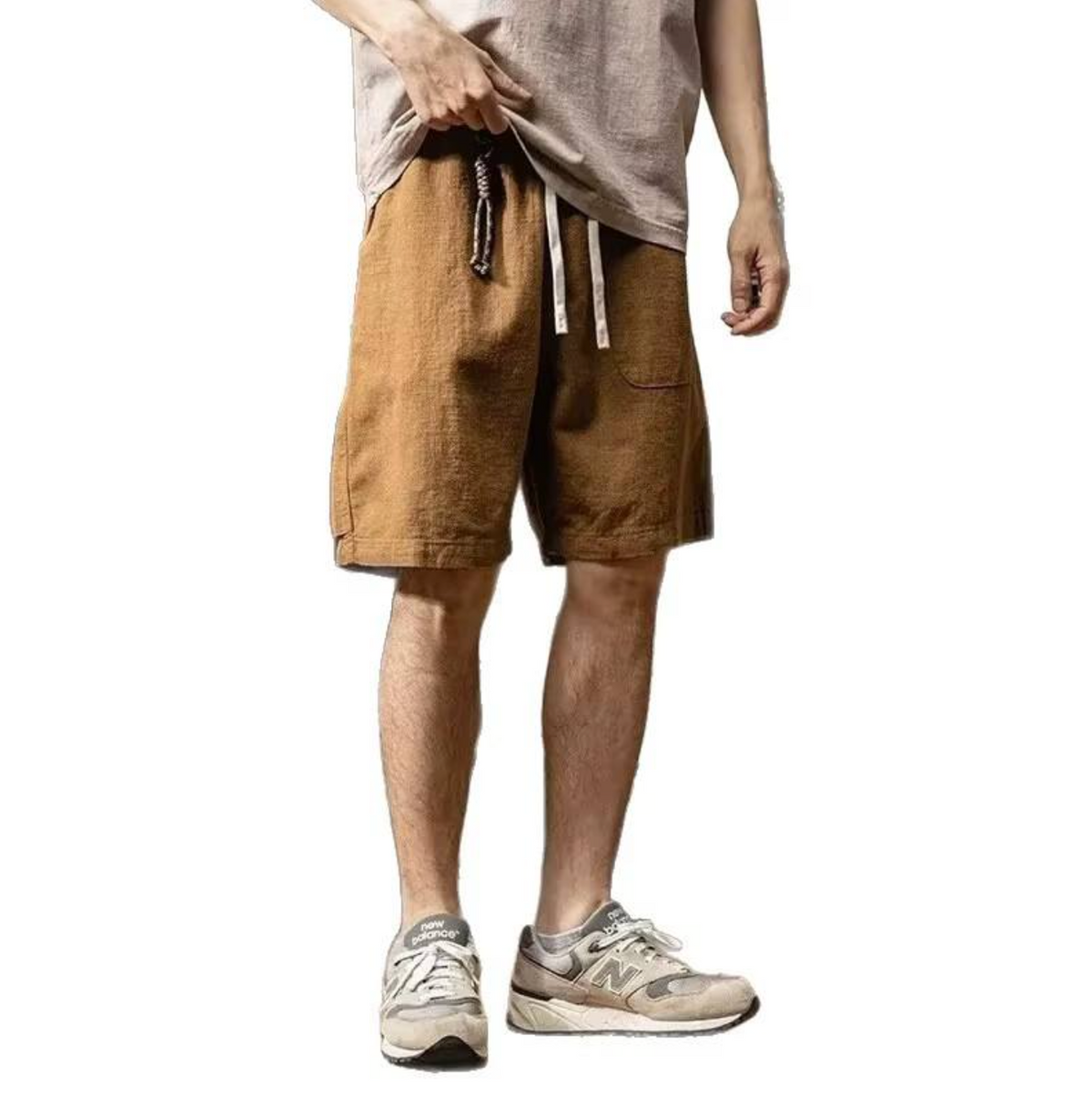 Men’s Japanese-Style Cotton Trousers